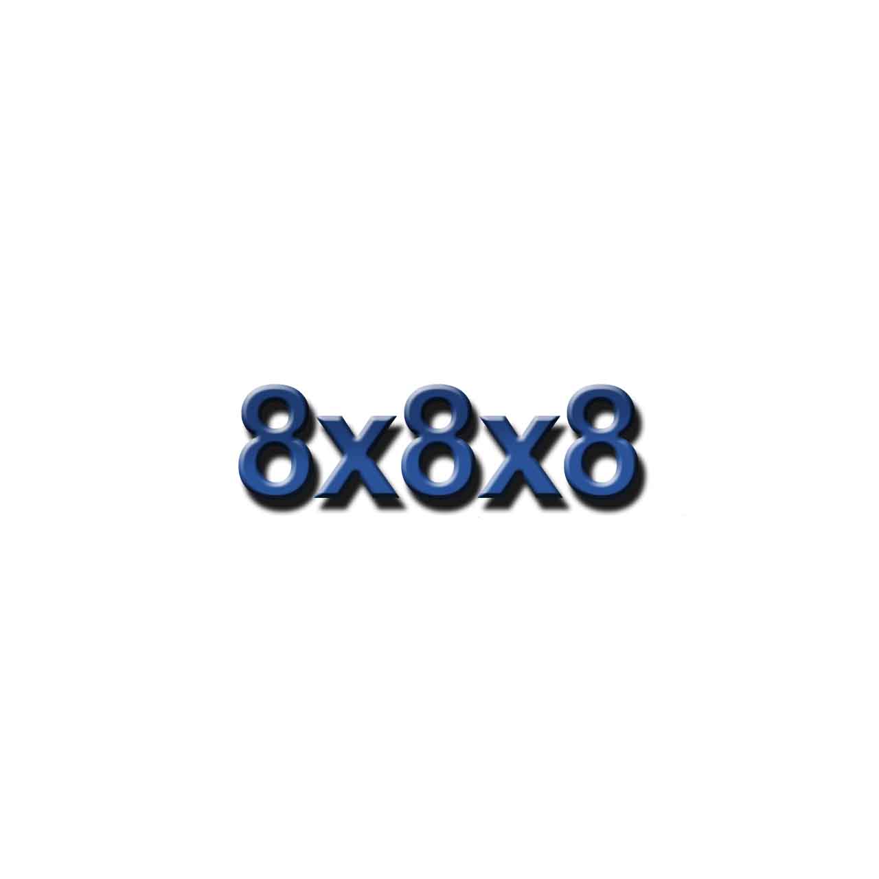 8x8x8