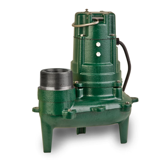Zoeller Model G268 Sewage/Effluent or Dewatering Pump 0.5 HP 460V 3PH 15' Cord Nonautomatic
