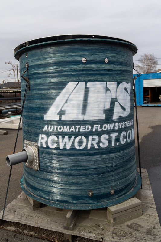 AFS 60"x66" Custom Fiberglass Sewage Valve Vault Assembly (Bargain Cave Item)