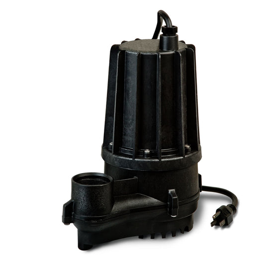 Zoeller 76-0002 Model N76 Dewatering Pump 0.5 HP 115V 1PH 9' Cord Manual