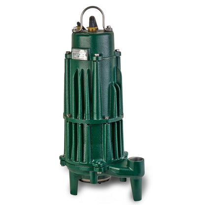 Zoeller 840-0009 Model BA840 "Shark" Auto Reversing Grinder Pump 2 HP 575V 3PH 20' Cord Nonautomatic