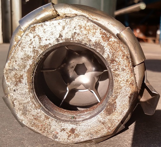 Grundfos Pump End 6" 85S50-4 5HP 4" Motor Bracket