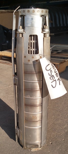 Grundfos Pump End 6" 85S50-4 5HP 4" Motor Bracket