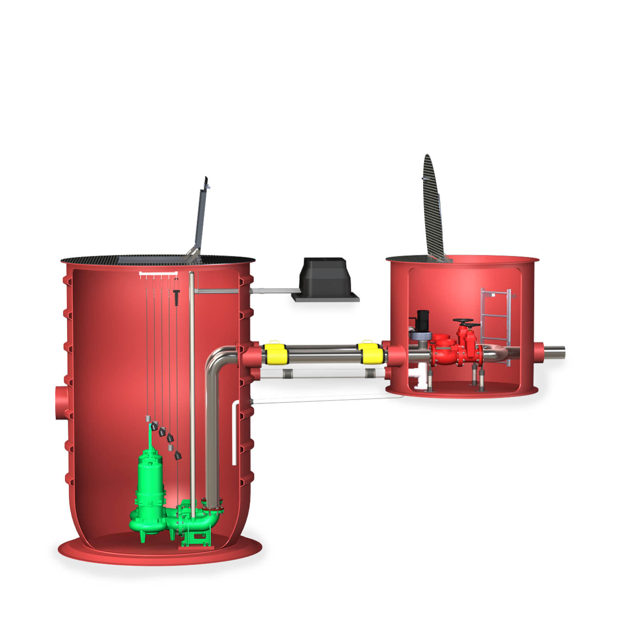 AFS Packaged Lift Station - 6" Discharge