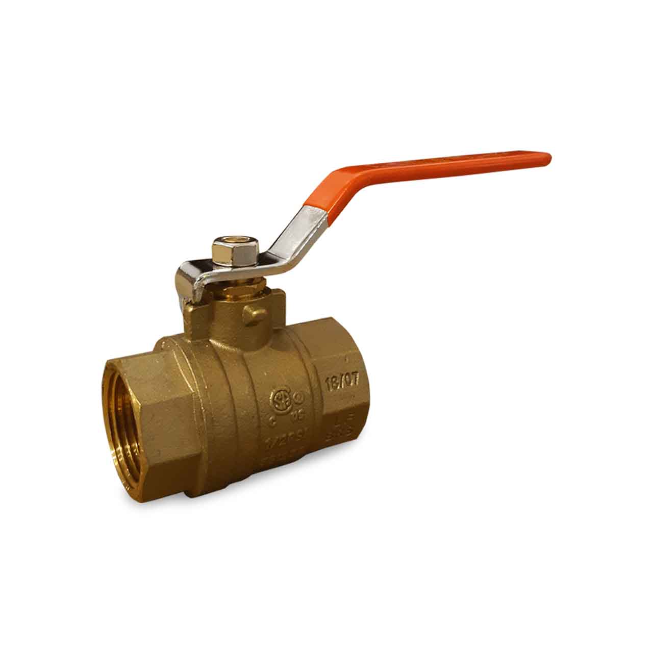 American Granby HFBV6-050TNL Forged Brass Full Port Ball Valve 1/2"