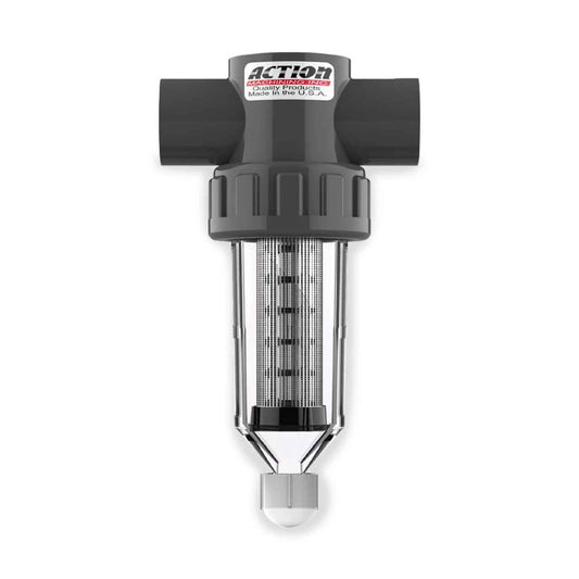 Action Machining Inc. AFI 2.0 16 Mesh Screen Filter 2.0" Inlet/Outlet
