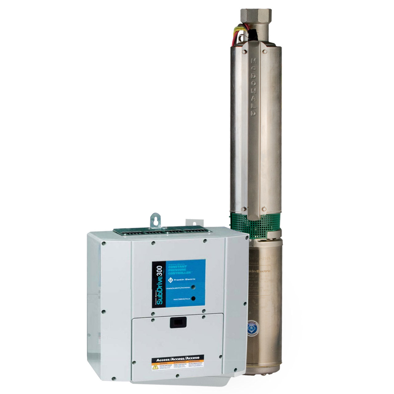 A.Y. McDonald 23200V3SHCP SubDrive 300 E-Z PAC 7 GPM SS 5.0 HP NEMA 4