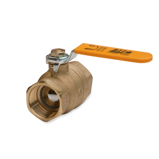 BII 0822-25 Forged Brass Full Port Ball Valve 2-1/2"