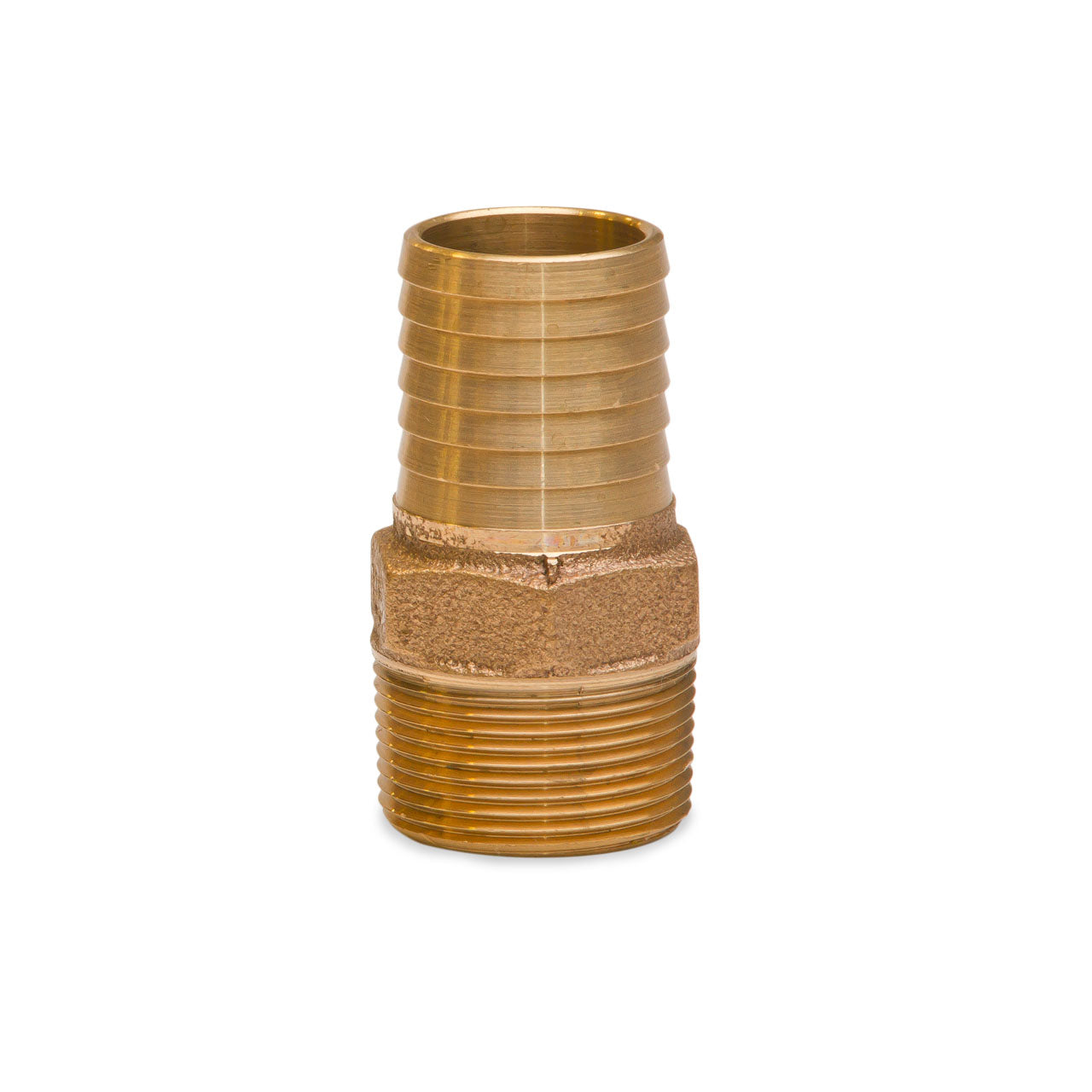 No Lead Brass Male Adapter Plastic Pipe to NPT Insert Fitting 1"