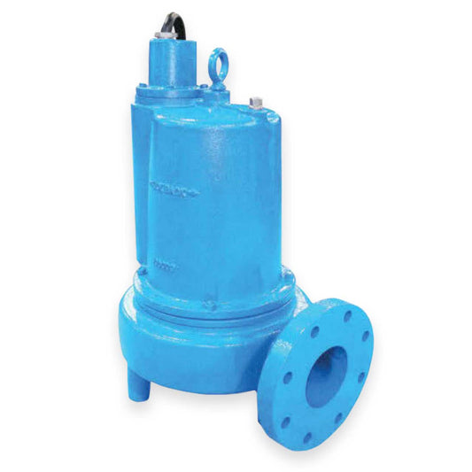 Barmesa 4BSE503SS Submersible Non-Clog Sewage Pump 5.0 HP 200/230V 3PH 40' Cord Manual