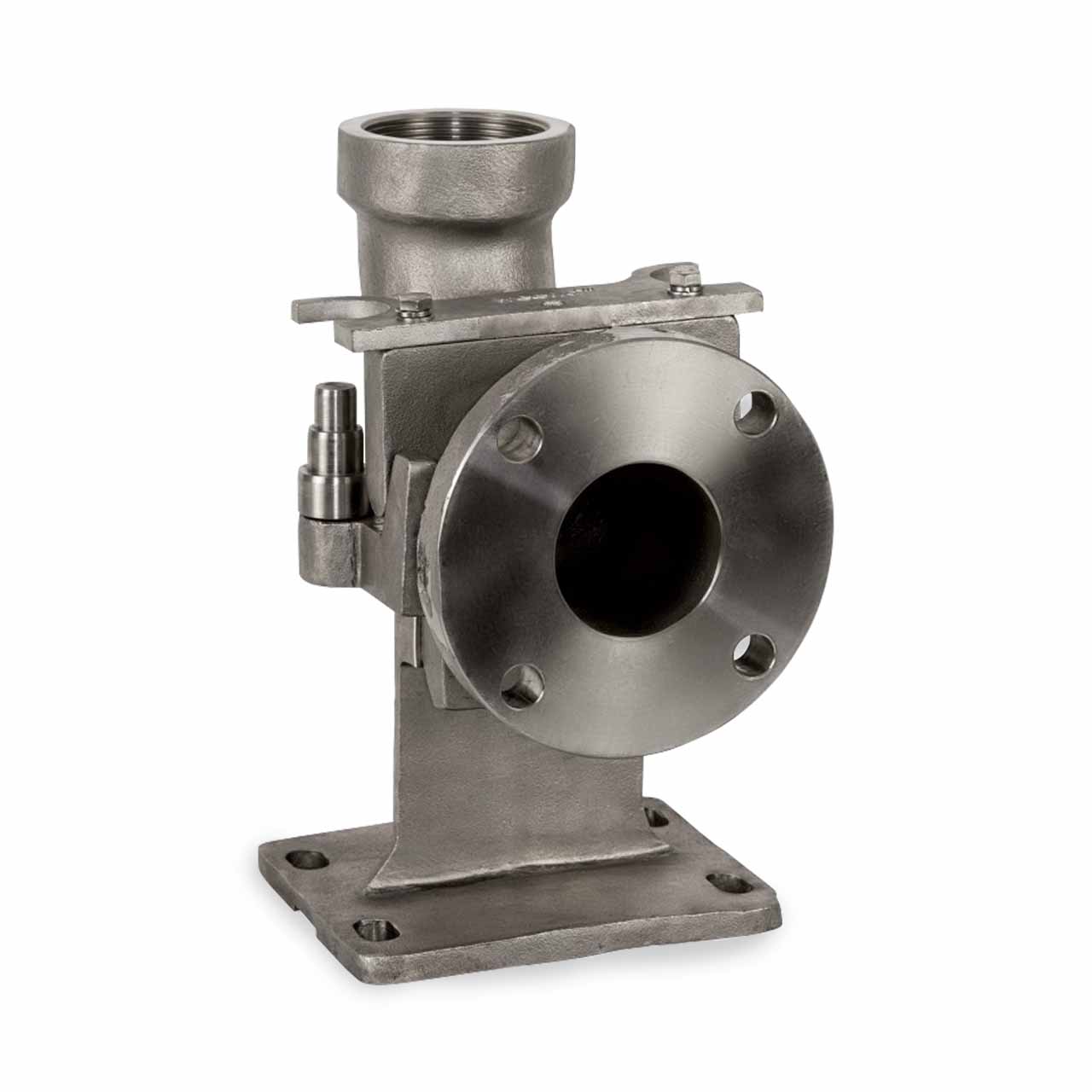 Conery BERS-0300 H SST Horizontal Stainless Steel Pump Base Elbow Rail System 3.00" X 3.00"