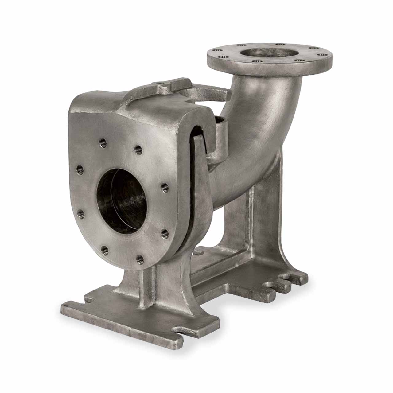 Conery BERS-0400 SST Stainless Steel Pump Base Elbow Rail System 4.00" X 4.00"