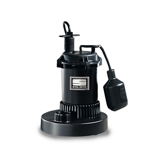 Sta-Rite D13318T Submersible Sump Pump 0.33 HP 115V 1PH 8' Cord