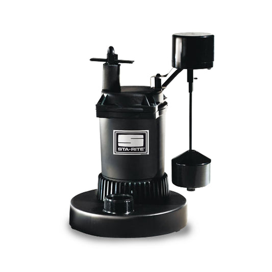 Sta-Rite D12518V Submersible Sump Pump 0.25 HP 115V 1PH 8' Cord