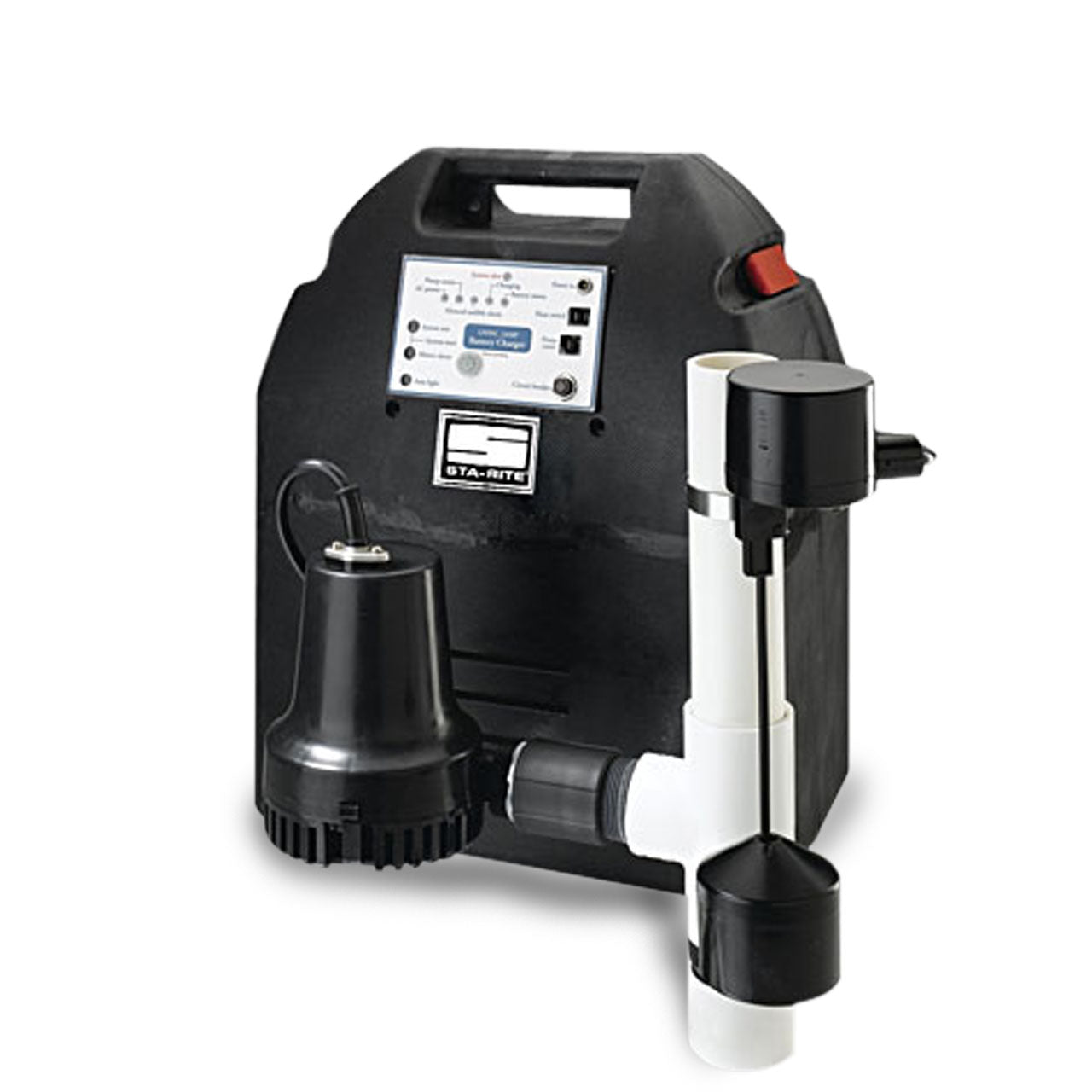 Sta-Rite DB10018T Battery Backup Sump Pump 30 GPM 115/12V 8' Cord