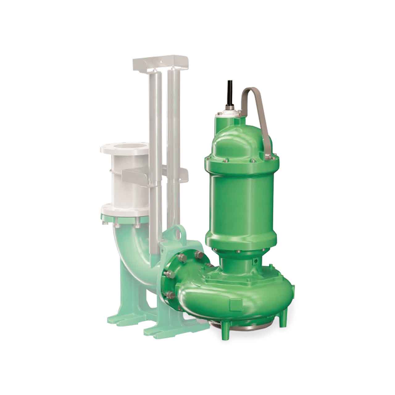 Deming 7366N-413-88-32N Demersible Chopper Pump 10 HP 575V 3PH 4DM Dual Vane