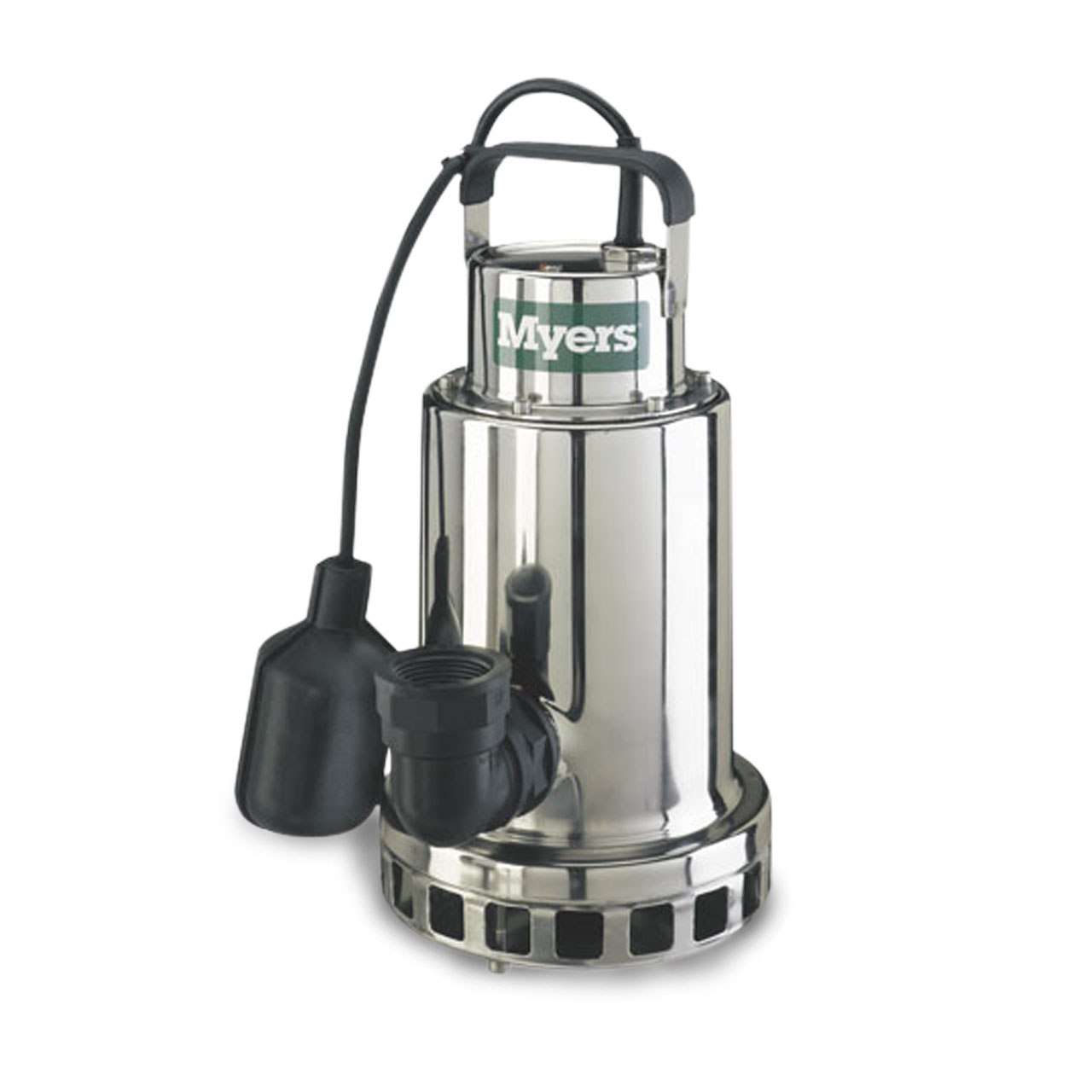 Myers DS75P1 Stainless Steel Sump Pump 0.75 HP 115V 15' Cord Automatic