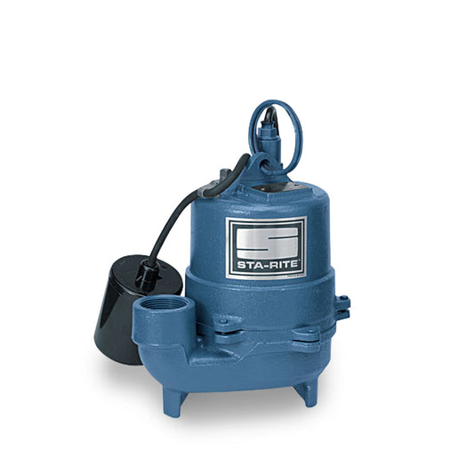 Sta-Rite EC333120T Submersible Effluent Pump 0.33 HP 115V 1PH 20' Cord