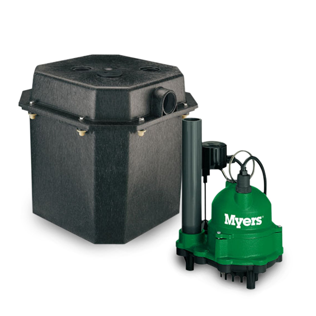 Myers ED33V1 Packaged Sump System 0.33 HP 115V 15' Cord