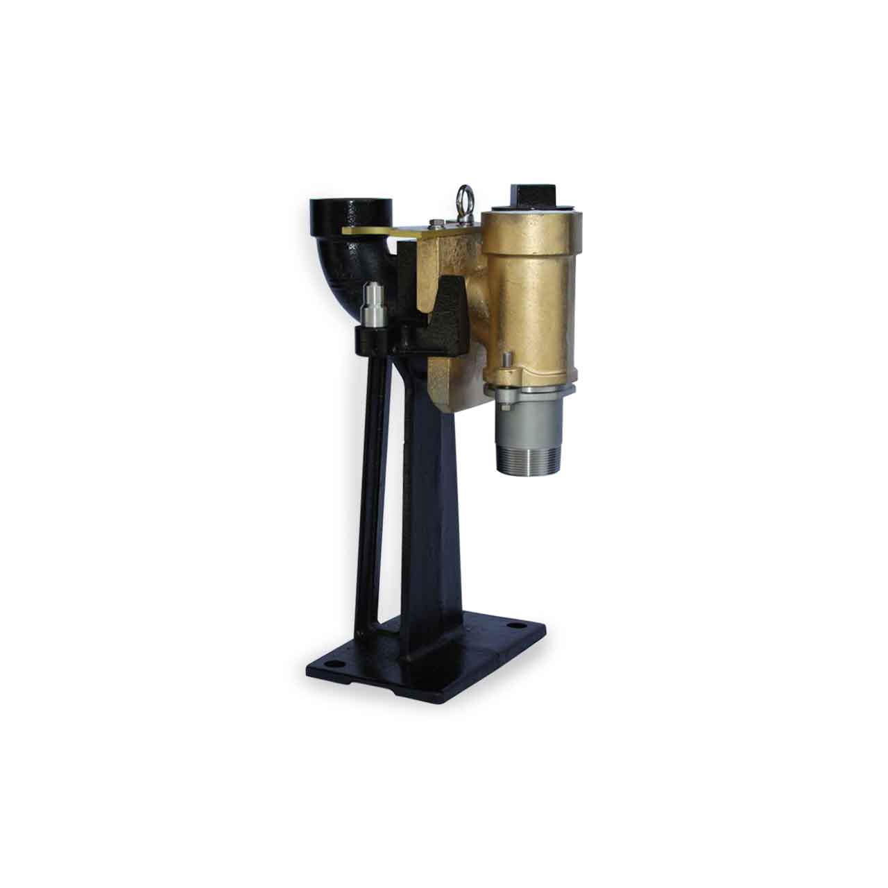 Flo Pro FPBEA200CVX Base Elbow Rail System w/Non-Sparking Check Valve 2.00" x 2.00"