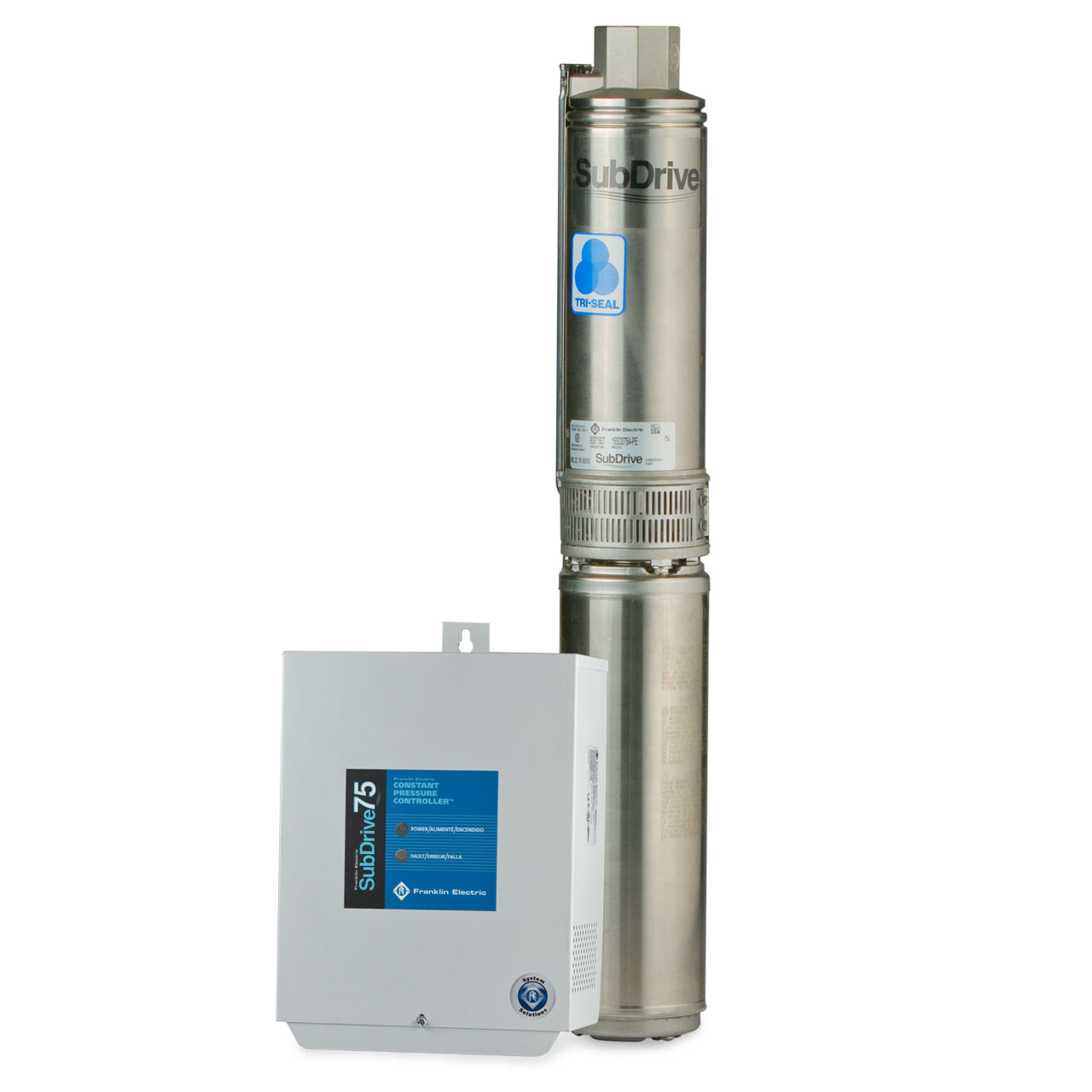 Franklin Electric 93800715 7SDQP-3.0HP SubDrive 150 QuickPAK 7 GPM NEMA 1