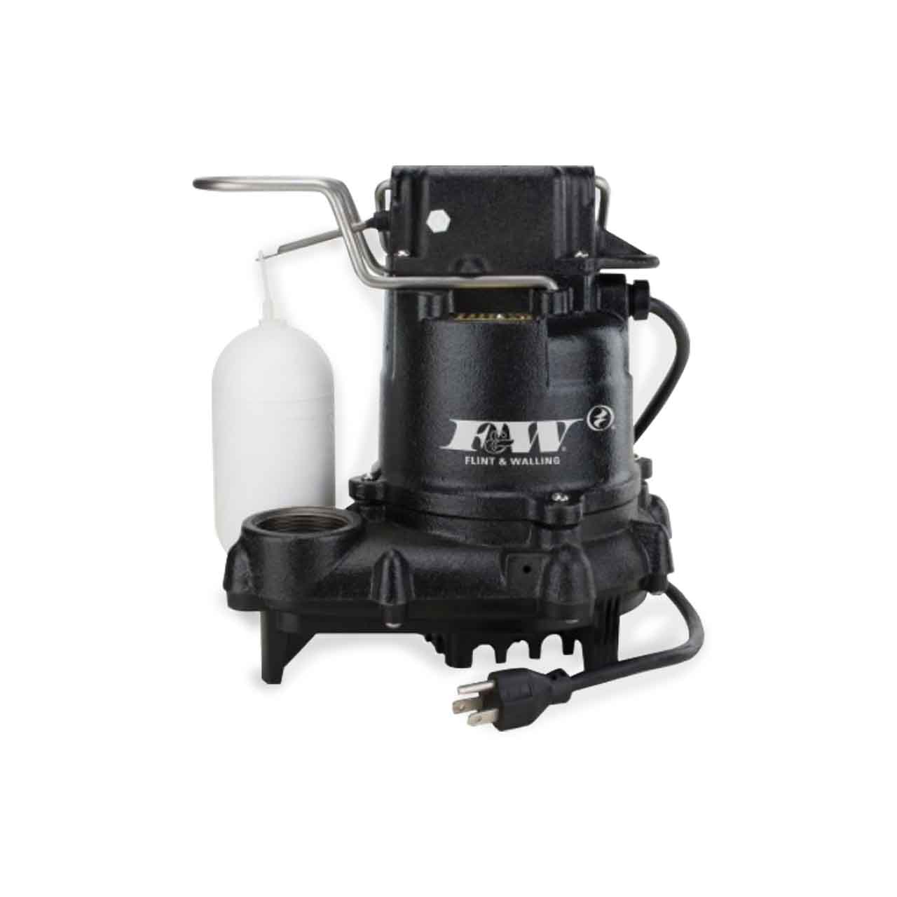 Flint & Walling 3SEL Cast Iron Contractor Sump Pump 0.33 HP 115V 1PH  Automatic