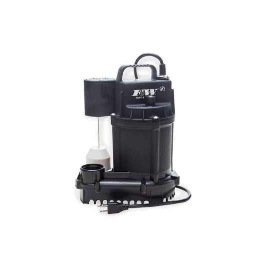 Flint & Walling 5SE Cast Iron Sump Pump 0.5 HP 115V 1PH  Automatic