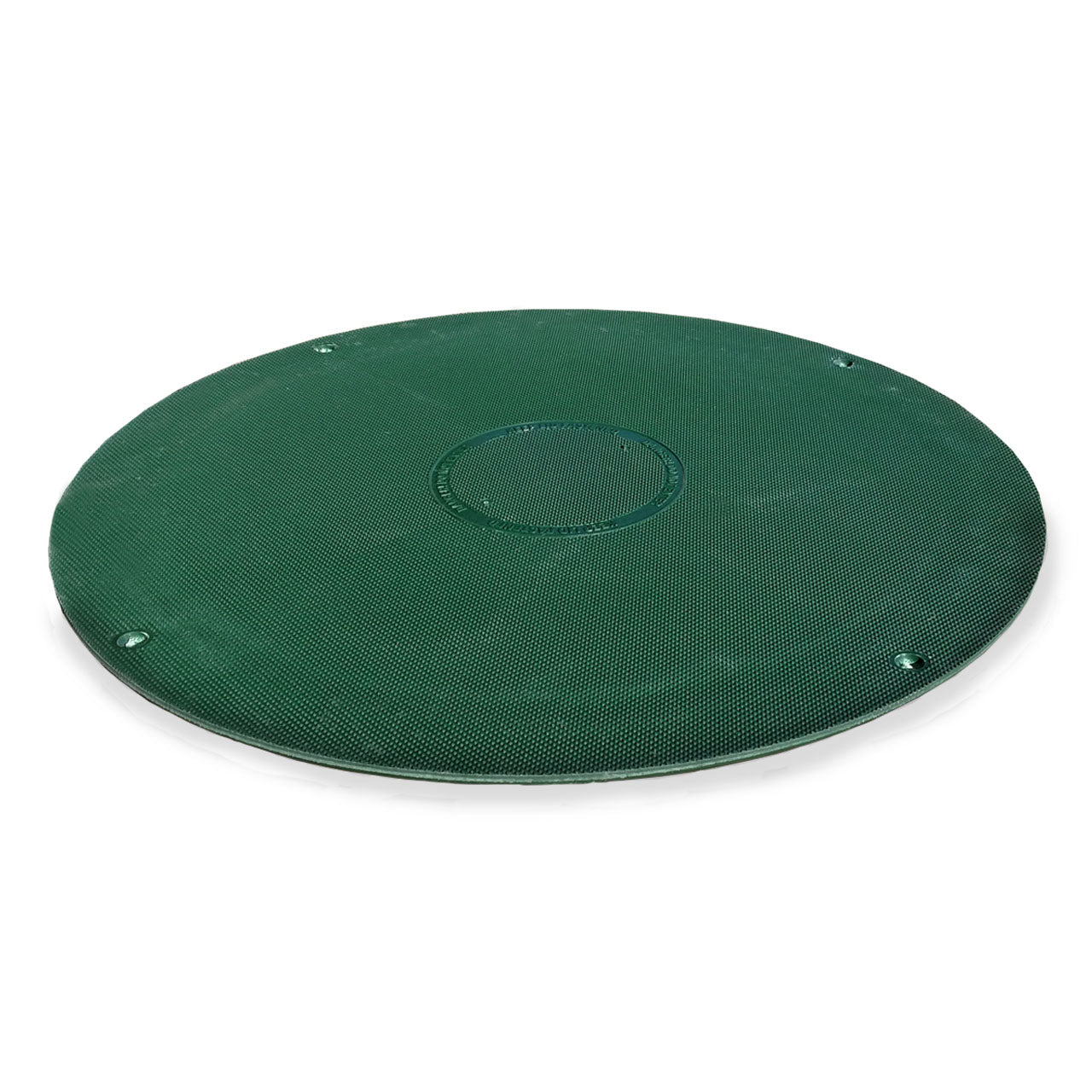Orenco FLD24GVCF 24" Diameter Fiberglass Lid Green Vented Carbon Filter