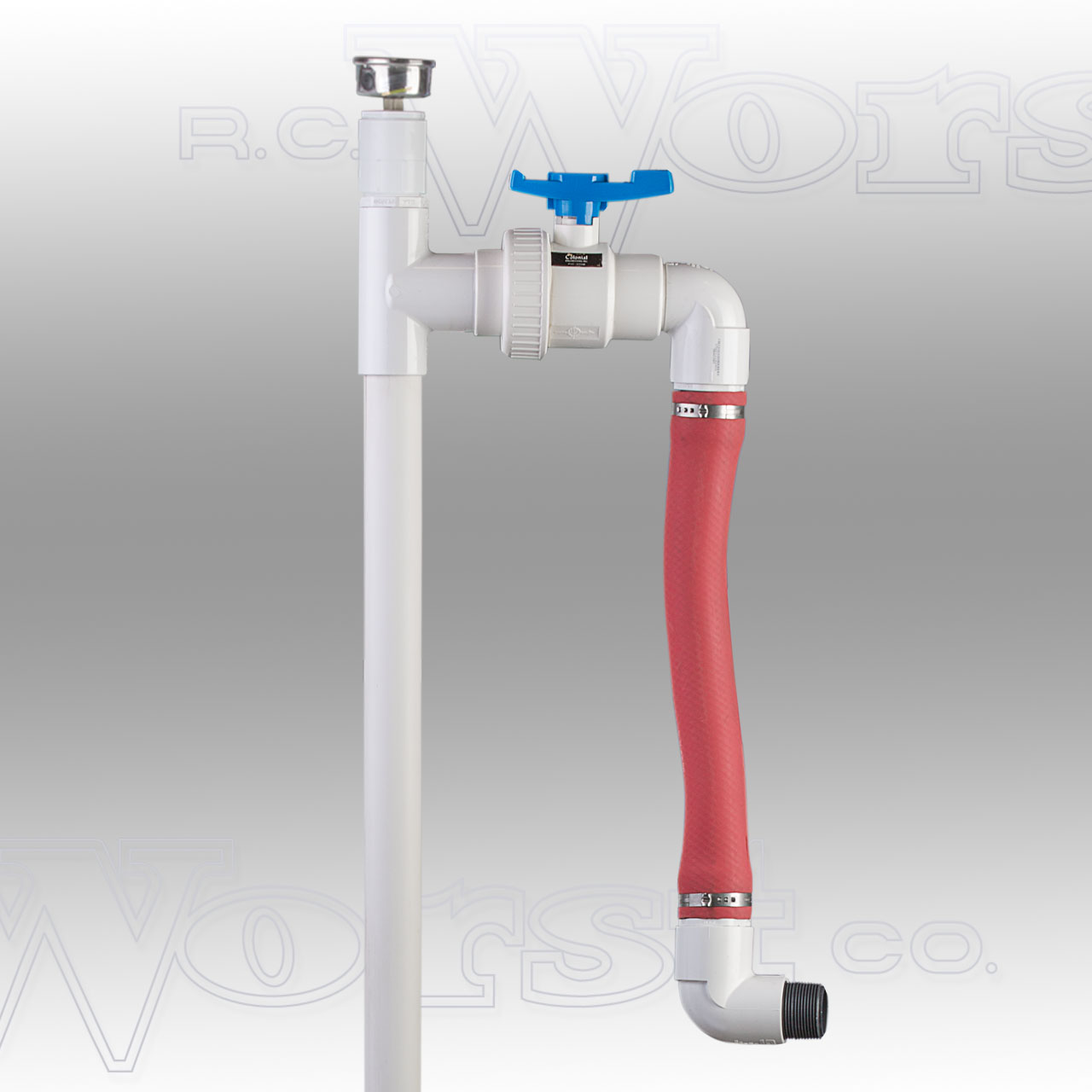 AFS PDAHP125BC Pump Discharge Assembly 1.25" Union Ball Valve Check Valve 150PSI Max