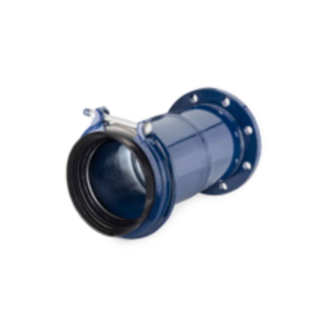 Hymax 974-54-02005412 ND 2.0" Oval Flange Adapter Long Body EPDM 2.10-3.03 O.D.