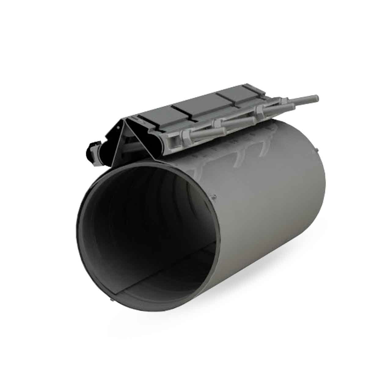 Hymax 227-56-0610-10 ND 20"/24" EPDM 24" Stainless Steel Clamp Repair Solution