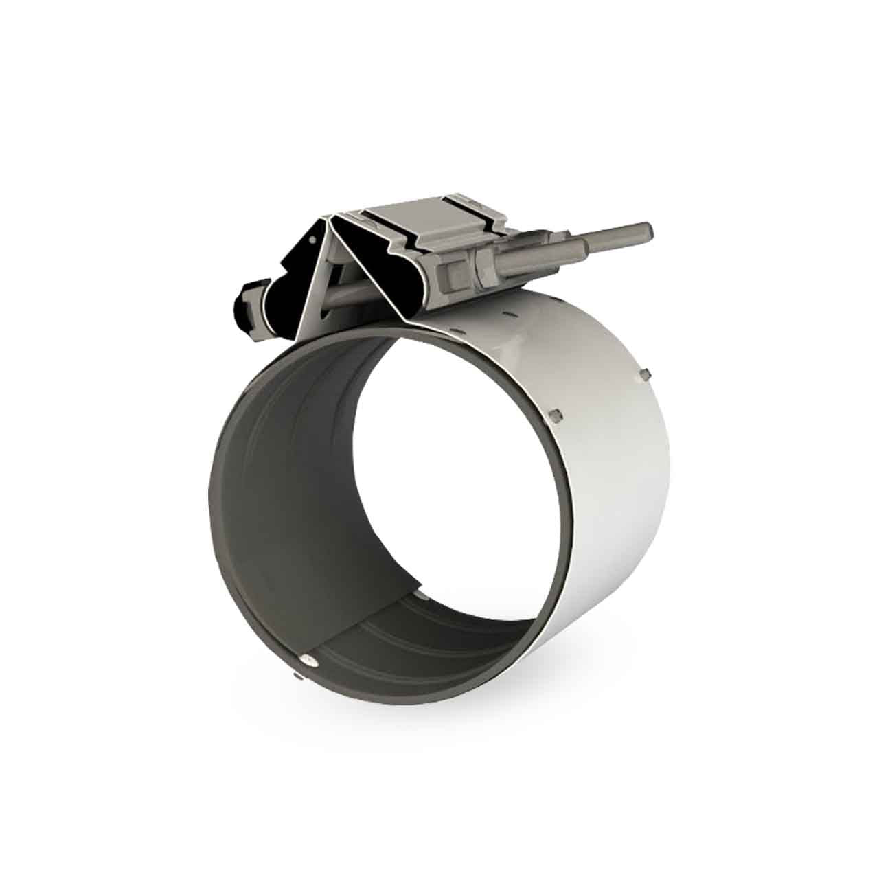 Hymax 268-56-0047-10 ND 1.5" EPDM 9.0" Stainless Steel Clamp Repair Solution