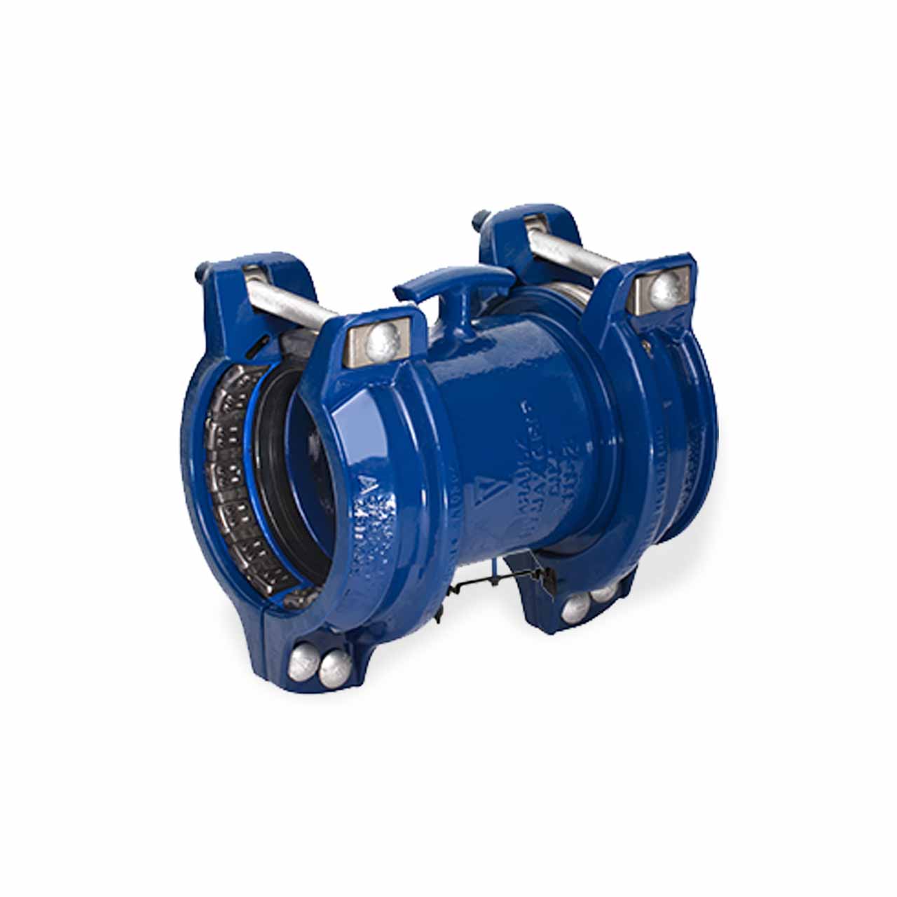 Hymax 889-56-025059-16 ND 2.5" EPDM  Grip  Coupling w/ Cathodic Protection 2.32 - 3.43 O.D.