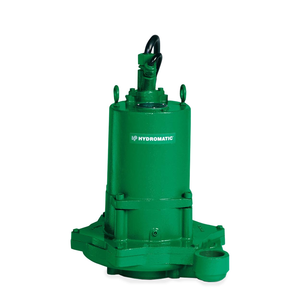 Hydromatic HPGF750M6-4 Submersible Sewage Grinder Pump 7.5 HP 200V 3PH Manual 10.5" imp. 35' cord