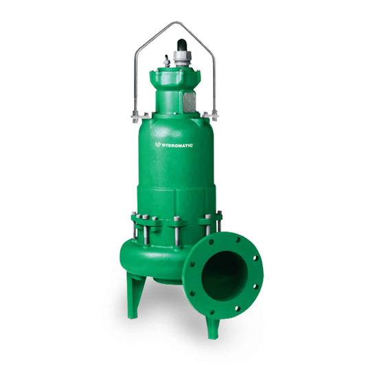 Hydromatic S8F1000M3-6 Submersible Solids Handling Pump 10 HP 230/460V 3PH Manual 35' Cord