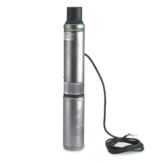 Hydromatic HE20-051-10 High Head Submersible Effluent Pump 0.5 HP 20 GPM 115V 1PH 10' Cord