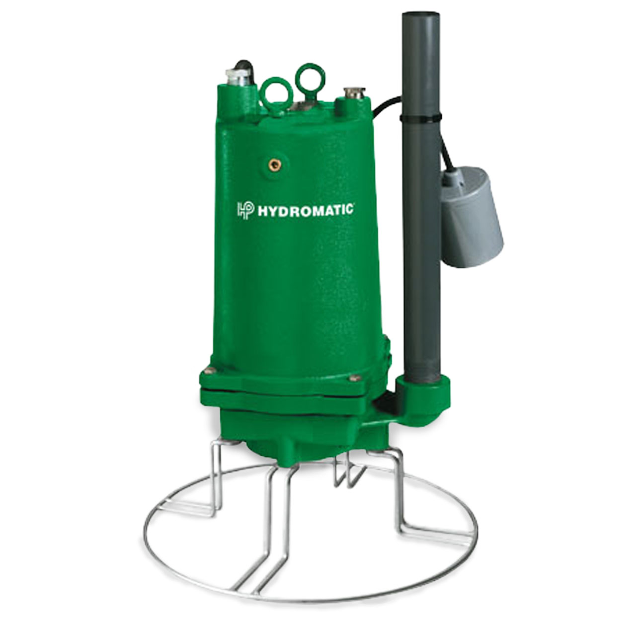 Hydromatic HPGR200M2-2 Submersible Grinder Pump 2 HP 230V 1PH Manual 5.38" Imp. 50' Cord
