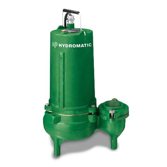 Hydromatic SK100M6 Submersible Sewage Pump 1.0 HP 200V 3PH Manual 20' Cord