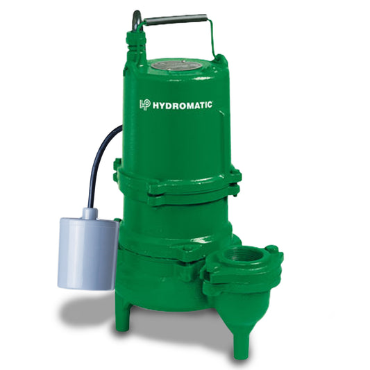 Hydromatic SKHS100A2 Submersible Sewage Pump 1.0 HP 230V 1PH Automatic 20' Cord