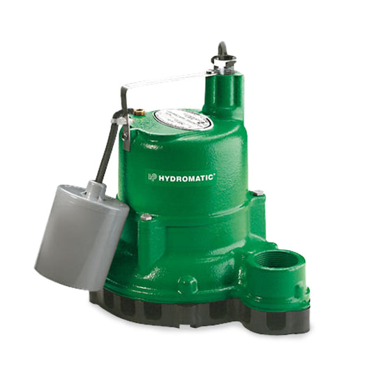 Hydromatic SW50A1 Submersible Effluent Pump 0.5 HP 115V 1PH Automatic 10' Cord
