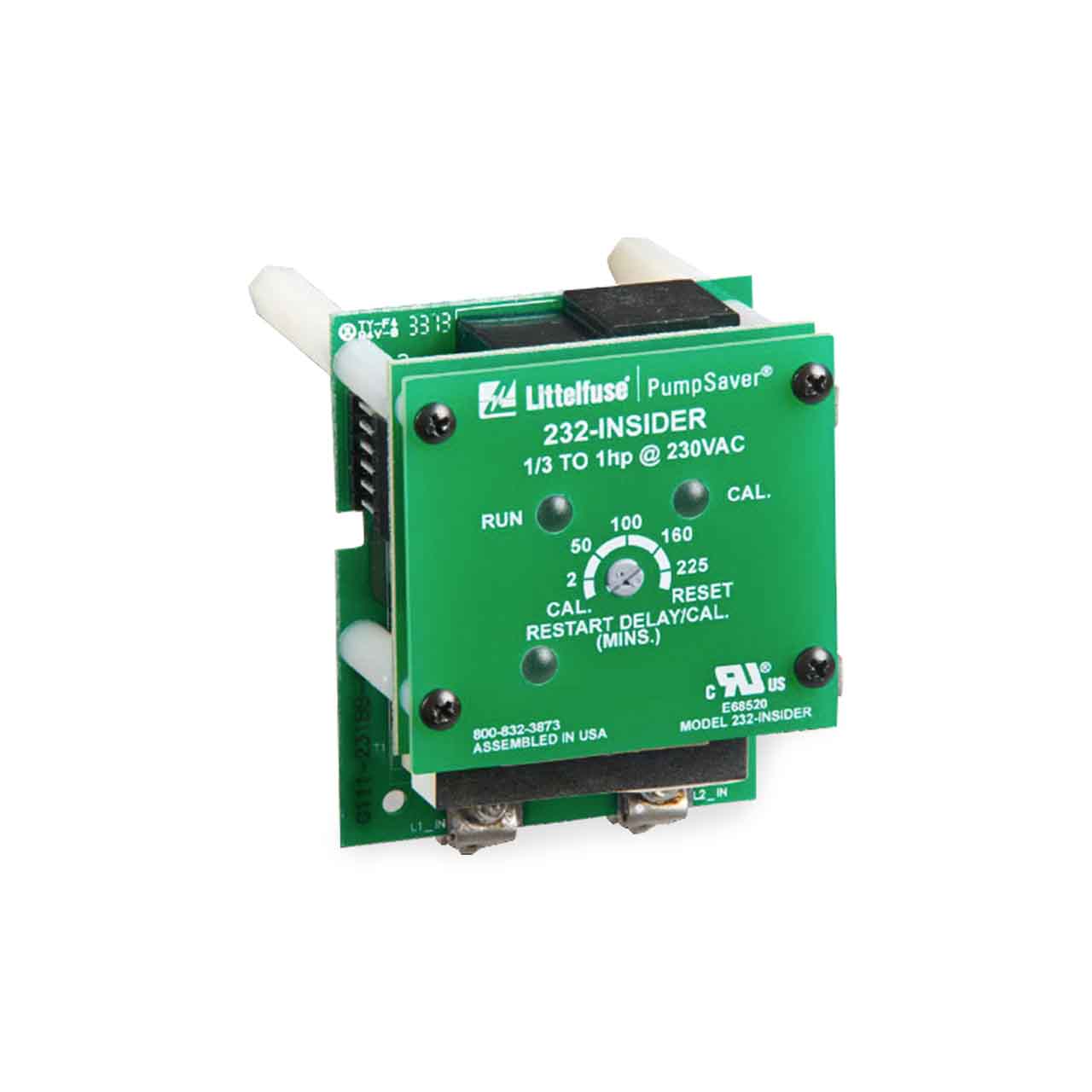 Littelfuse 232-Insider Single-Phase PumpSaver Plus 230V Grundfos 1/3 to 1HP