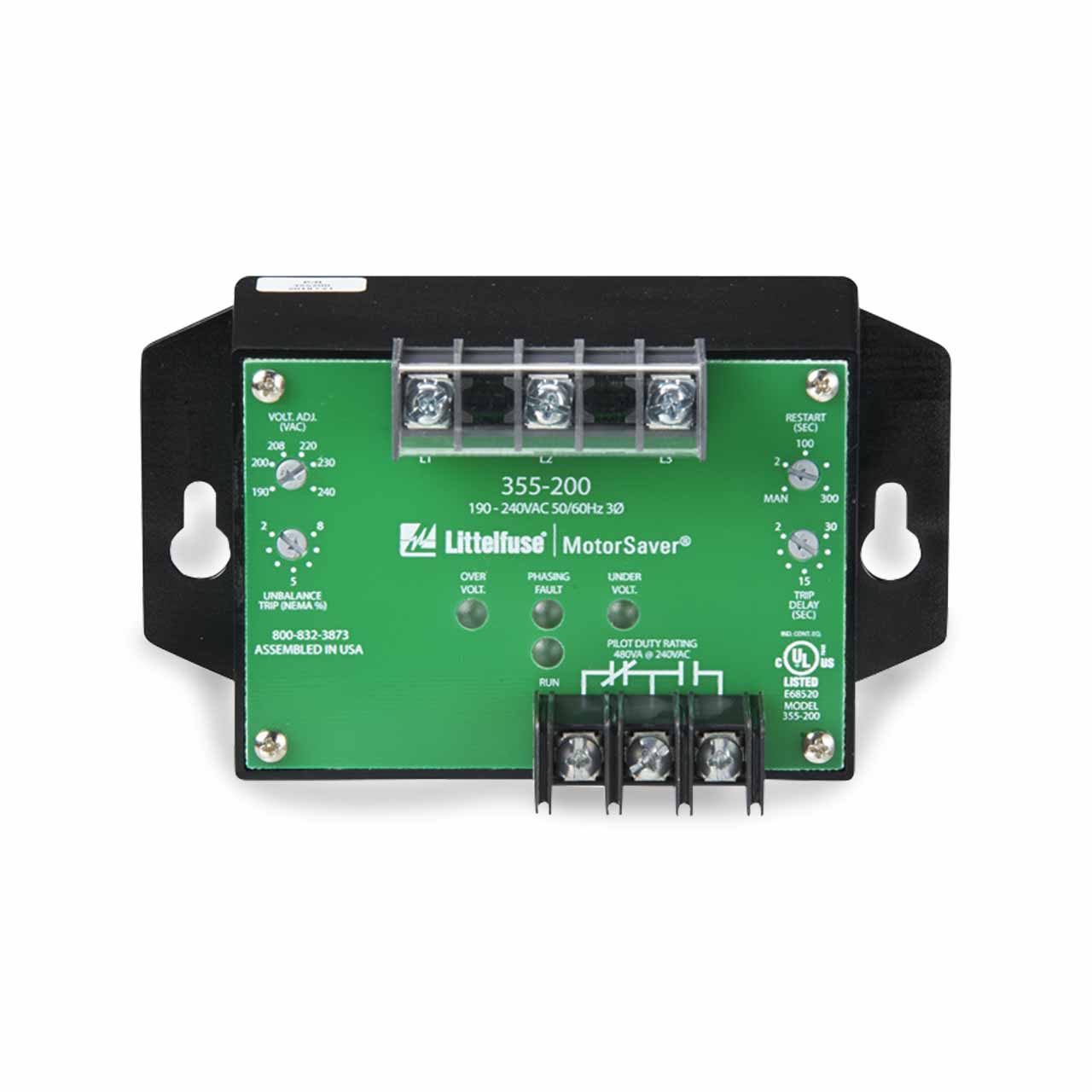 Littelfuse 355-200 Three-Phase Voltage/Phase Monitor