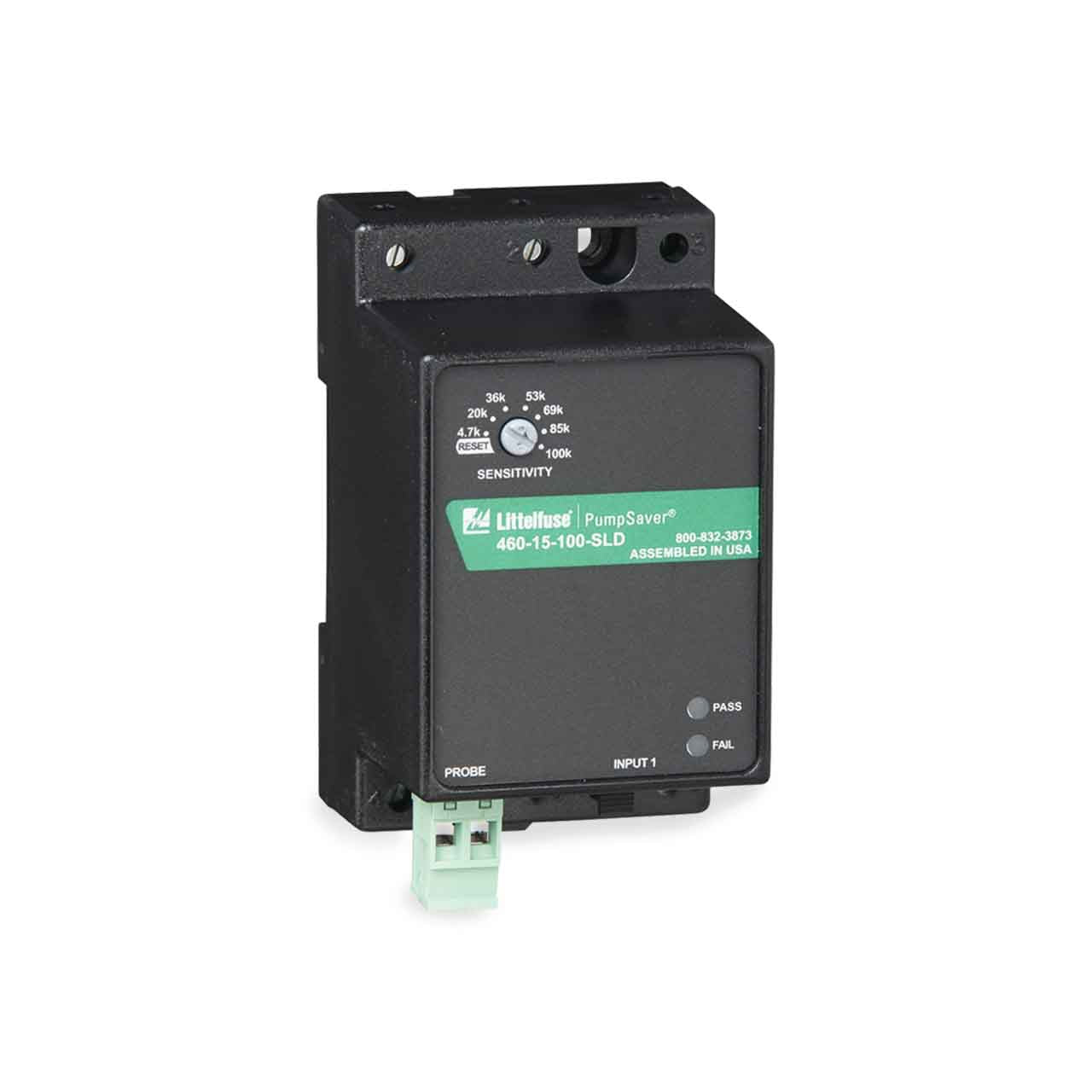 Littelfuse Model 460-15-100-SLD Seal Leak Detector 110-120V 8-Pin Plug-In