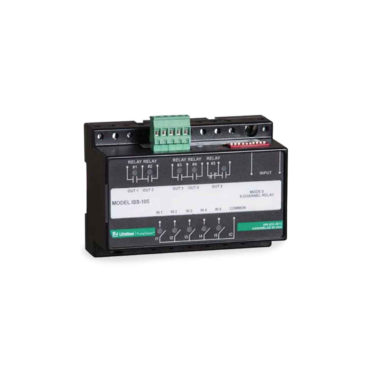 Littelfuse Model ISS-105-ISO-4 4-Channel Intrinsically Safe Only Switch 120V