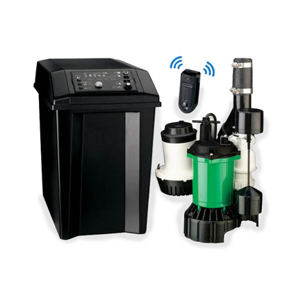 Myers MBSP-3C Premium Smart Battery Back-up Sump Pump System 46 GPM