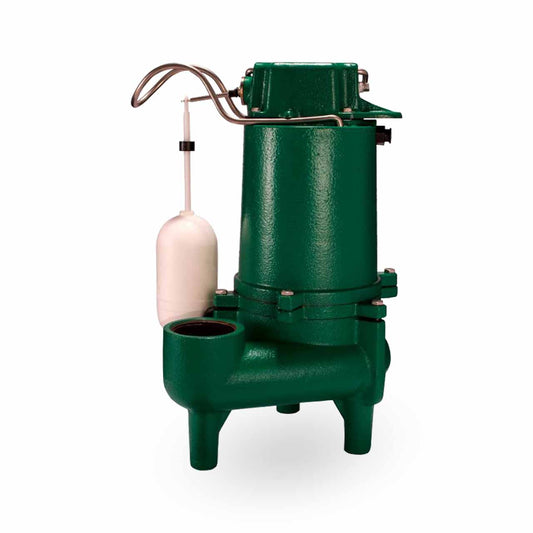 Myers MSE5022P10 Submersible Sewage Ejector Pump 0.5 HP 230V 1PH Automatic 10' Cord