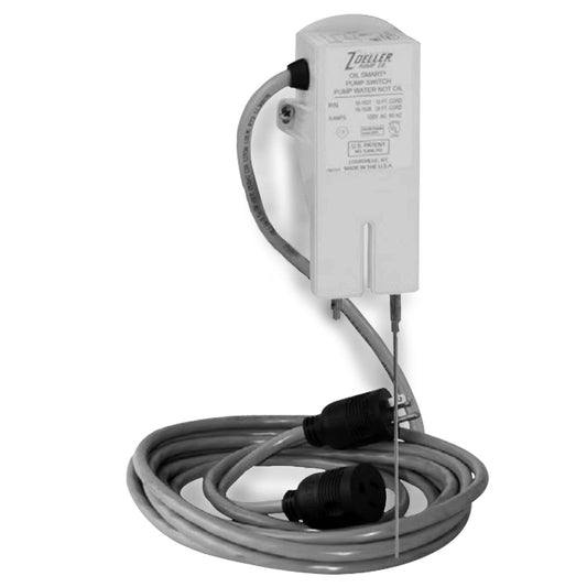 Zoeller 10-1528 Oil Smart Pump Switch 115V 1Ph 20' Cord