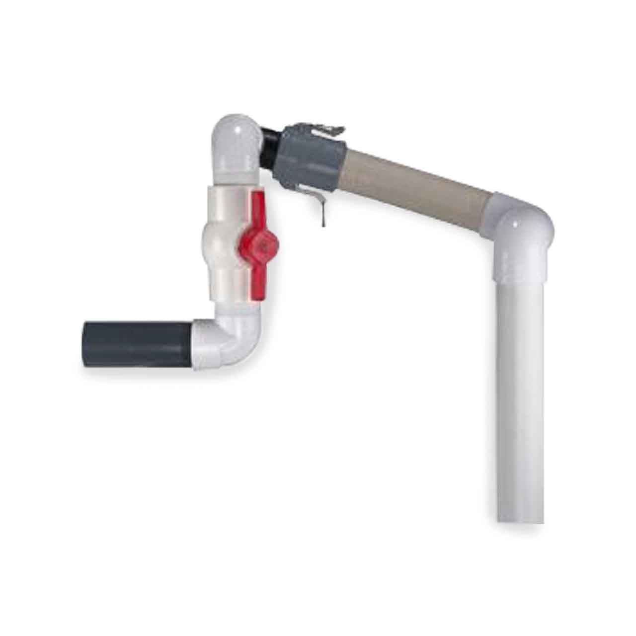 Orenco  HV100BQ-DB 1" Pump Discharge Plumbing Assembly Drainback Style w/ Quick Disconnect