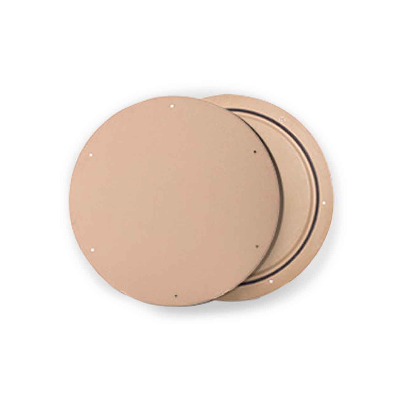 Orenco FBL30G 30" Diameter Fiberglass Access Lid Tan w/ Gasket
