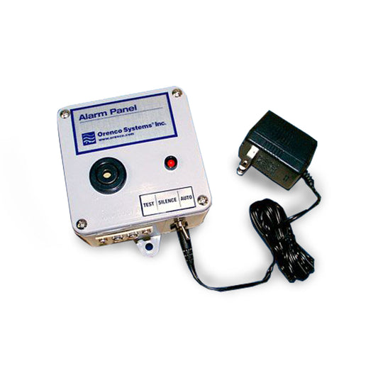 Orenco AMSENTII-W Alarm Panel 9V W/Battery Indoor/Outdoor NEMA 4X Mount Enclosure